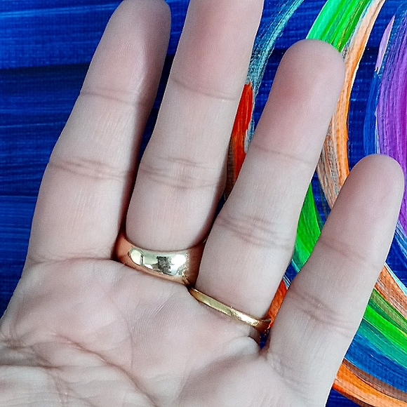 🌈 C&C California Rainbow Love Wide C- Band Ring 6.5 New! - Picture 8 of 10